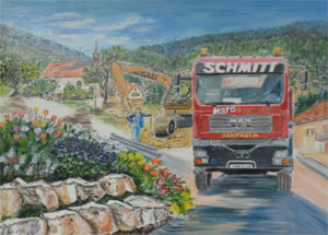 Peinture Schmitt - Travaux de terrassements à Sentheim
